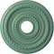 Ekena Millwork Cole PVC Medallion (Canopies up to 4 1/2"), 16"OD x 3 1/2"ID x 1"P, Metallic Sea Mist CMP16COFSM - alternate 1